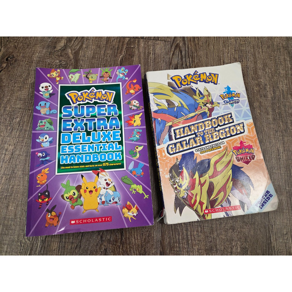 Other - Pokemon Super Extra Deluxe Essential Handbook 2021 Edition + Galar Region Lot 2